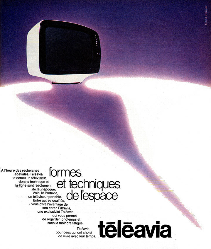 Publicité Teleavia 1973