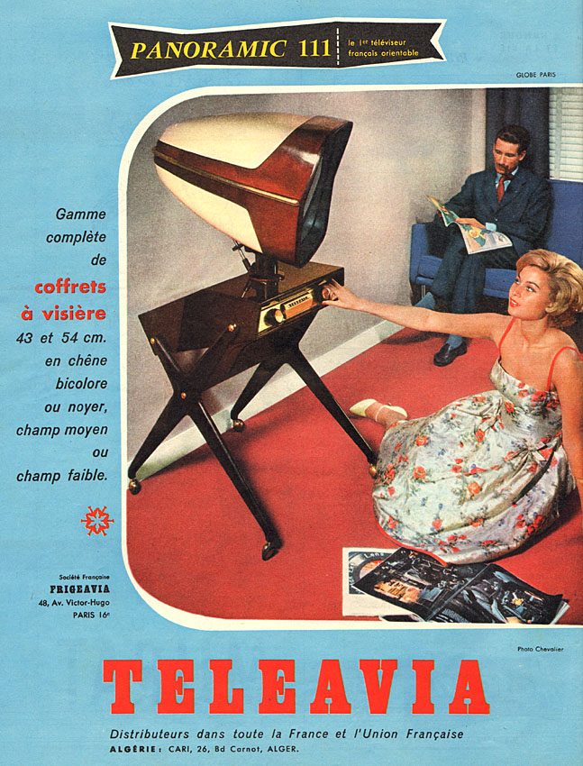 Publicité Teleavia 1959