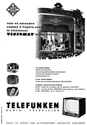 Publicit Telefunken 1958