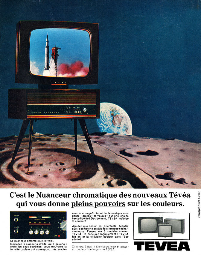 Publicité Tevea 1969