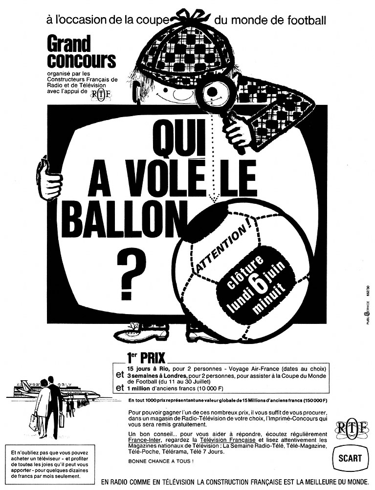Publicit� Divers 1966