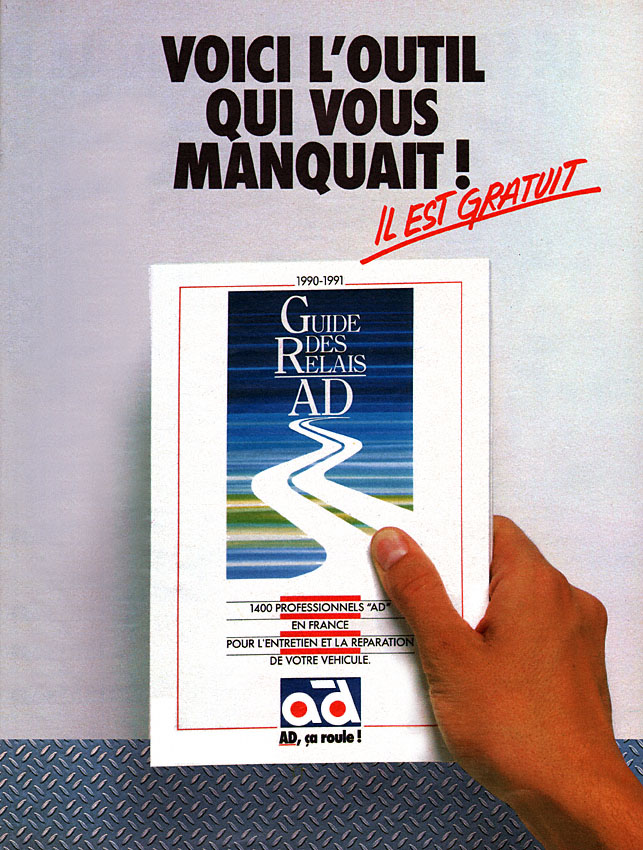 Publicité Ad 1990