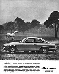 Publicit Alfa Romeo 1963