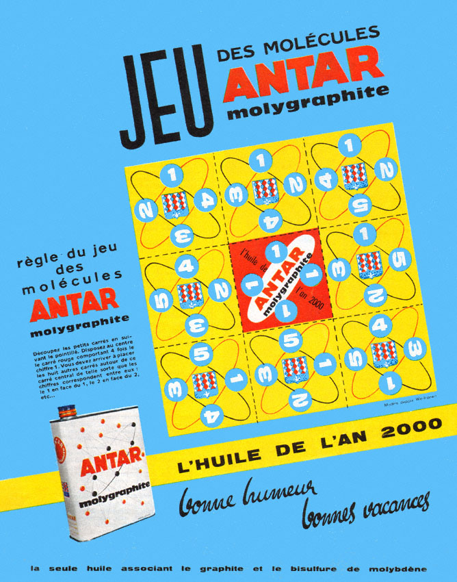 Publicité Antar 1962