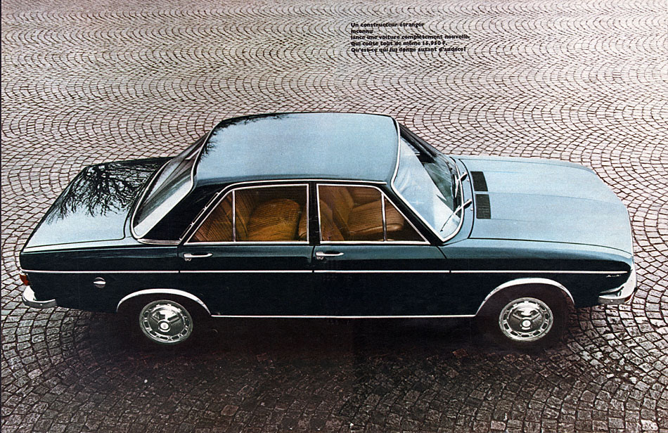 Publicité Audi 1969