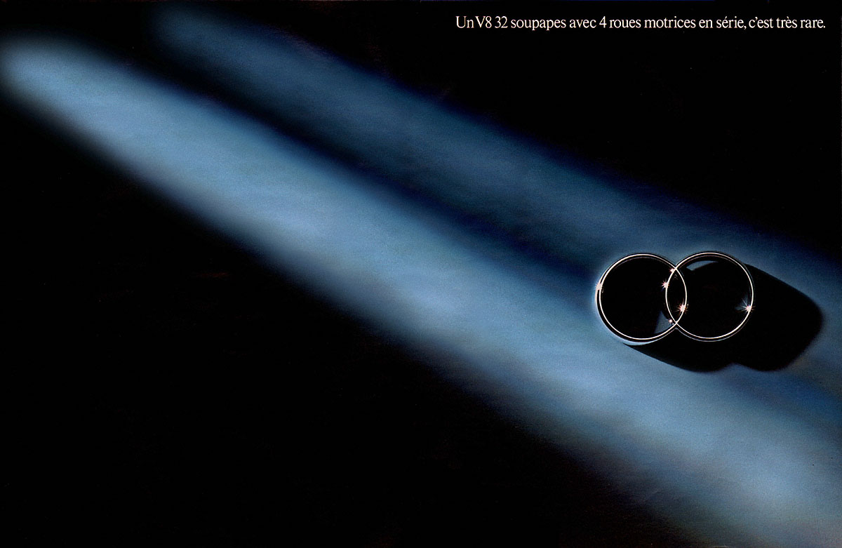 Publicité Audi 1989