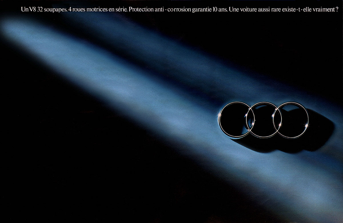 Publicité Audi 1989