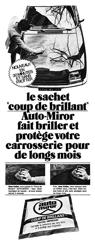 Marque Auto Miror 1971