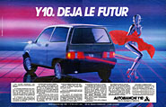 Publicit Autobianchi 1985