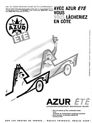 Publicit Azur 1959