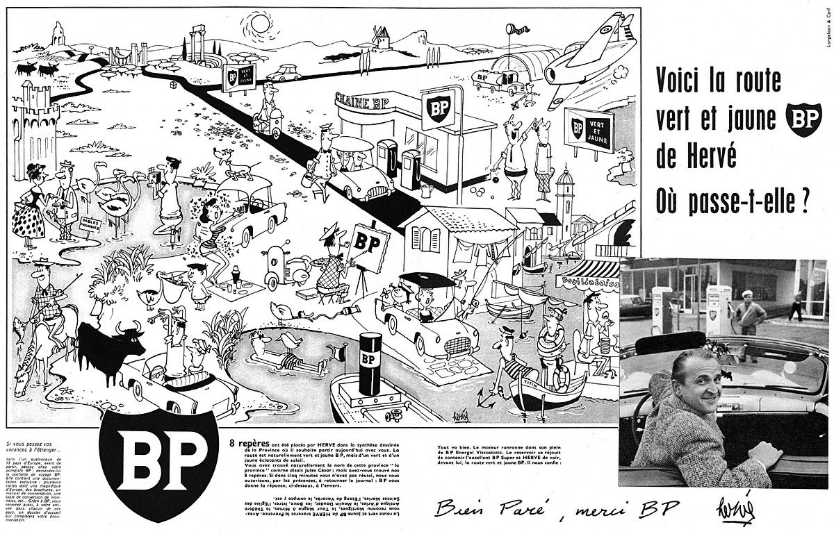 Publicité BP 1958