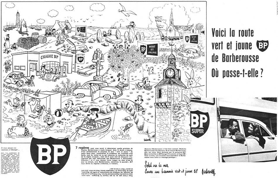 Publicité BP 1958