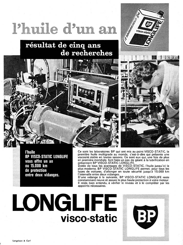 Publicité BP 1963