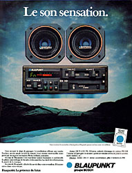 Publicit Blaupunkt 1982