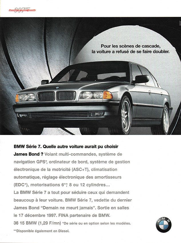 Publicité Bmw 1997