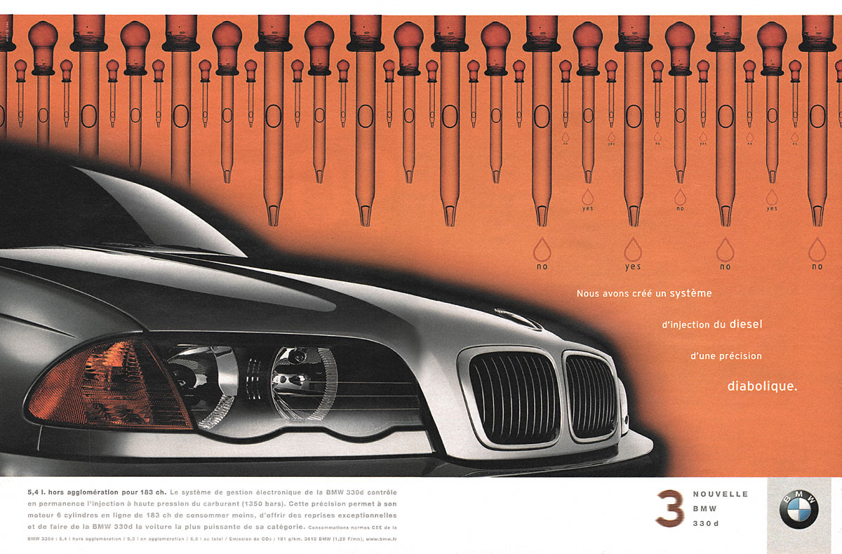 Publicité Bmw 1999