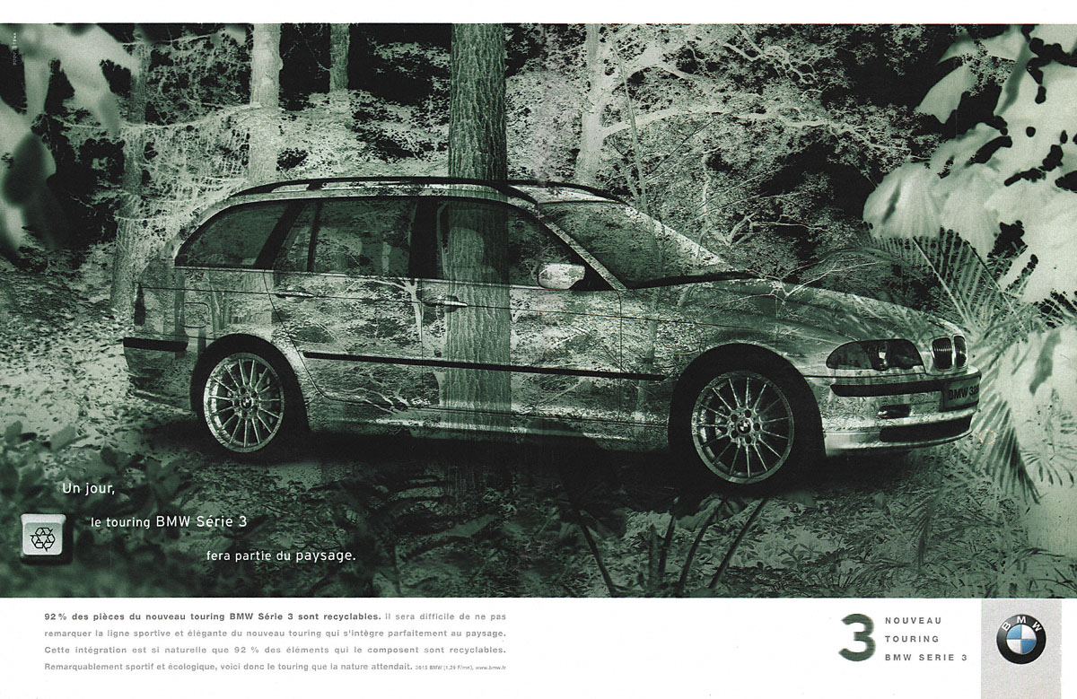 Publicité Bmw 1999