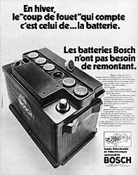 Publicité Bosch 1970