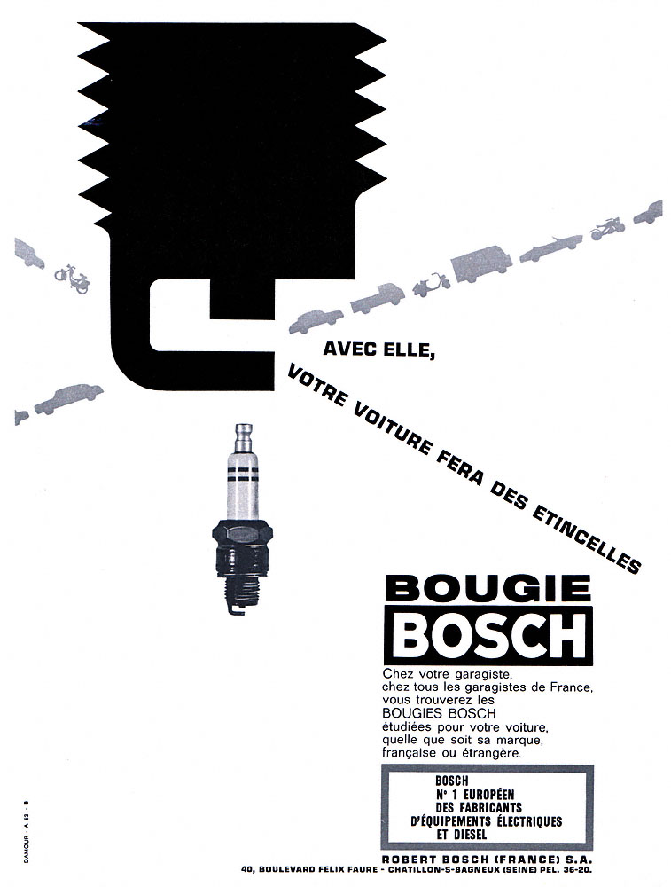 Publicité Bosch 1963