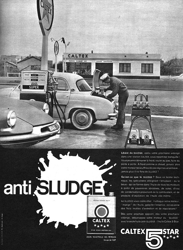 Publicité Caltex 1961