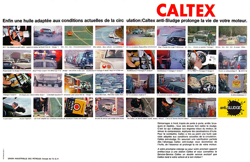 Publicit� Caltex 1964