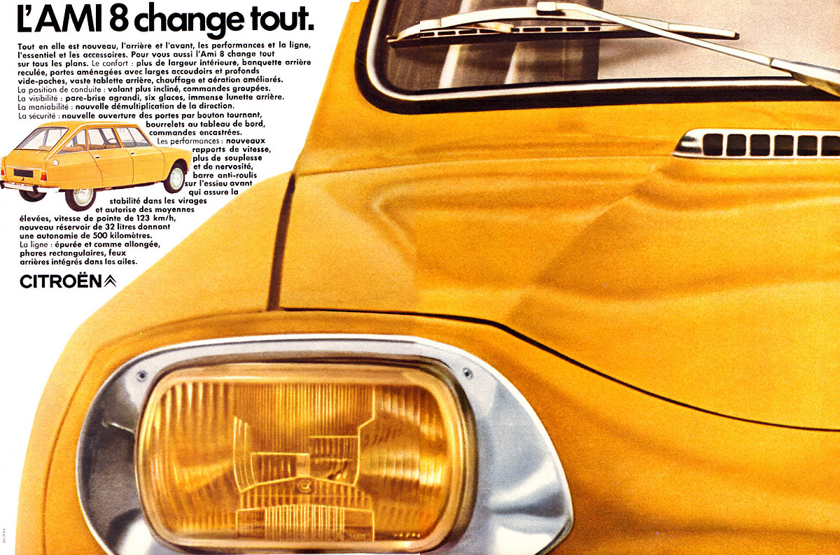 Publicit� Citro�n 1969