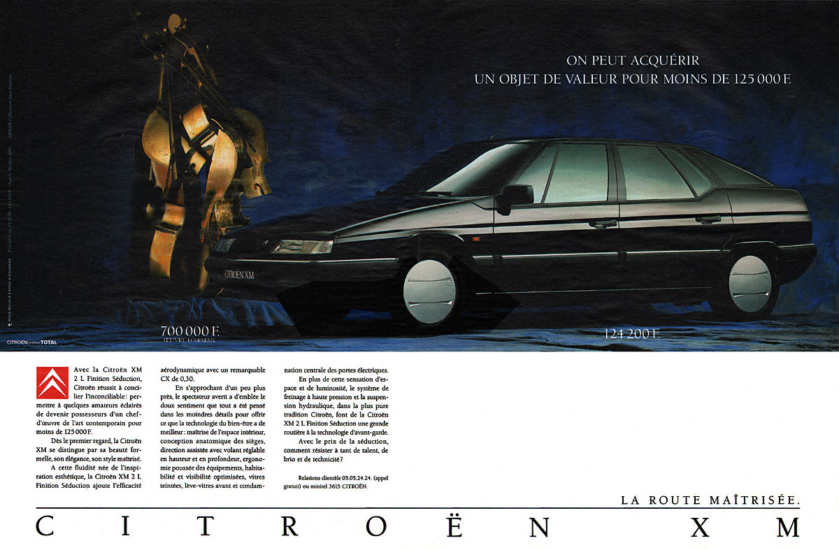 Publicité Citron 1991