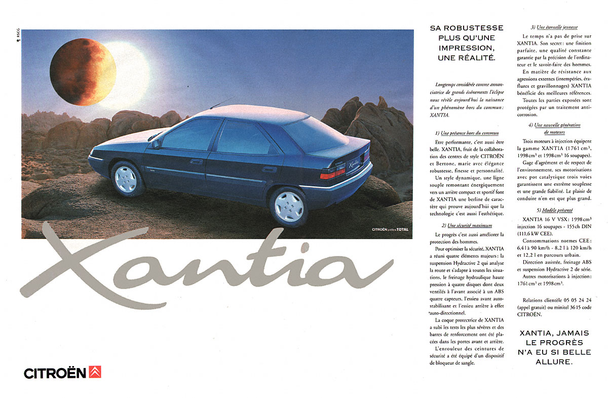 Publicité Citron 1993