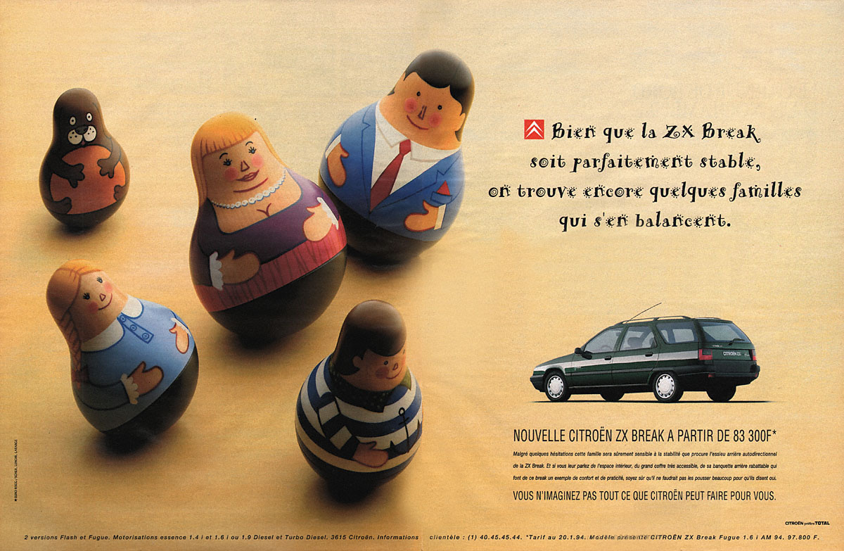 Publicité Citron 1994