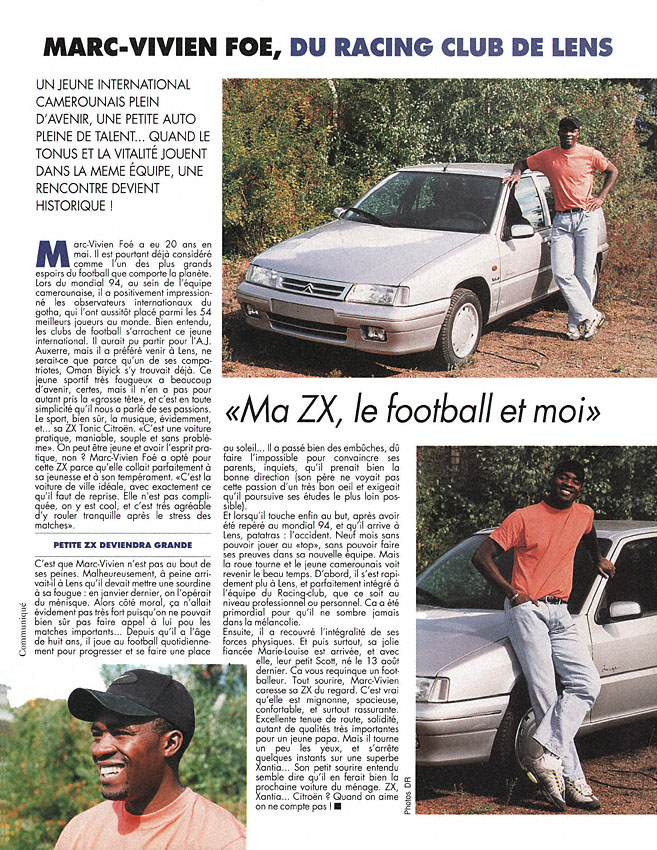 Publicité Citron 1995