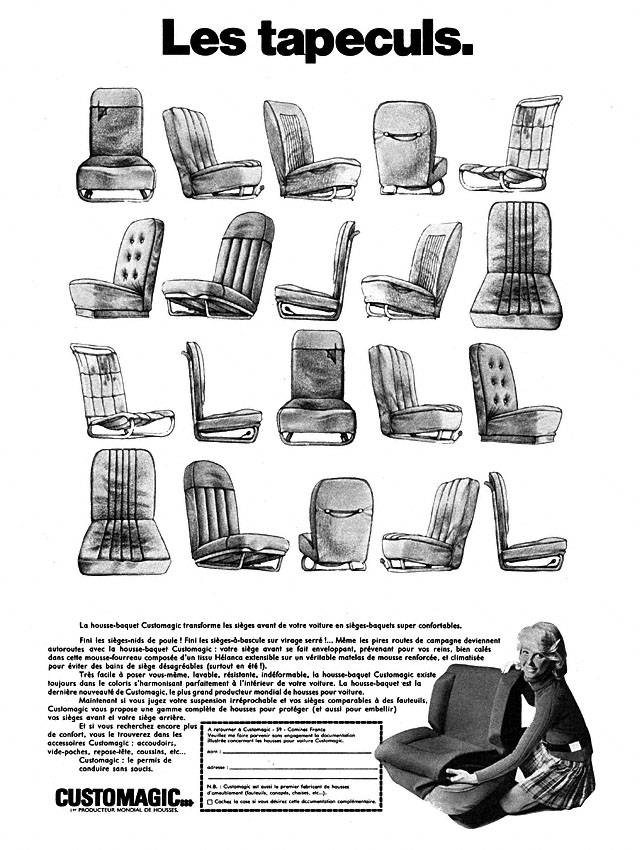 Publicité Customagic 1971