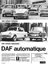 Publicité Daf 1964