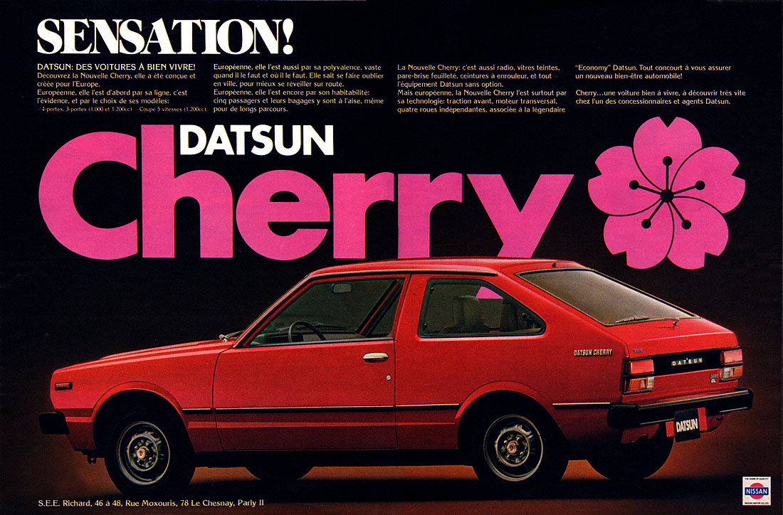 Publicité Datsun 1979