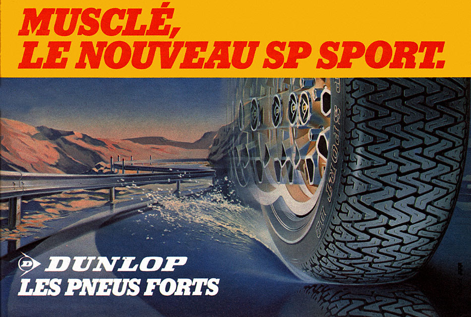 Publicité Dunlop 1982