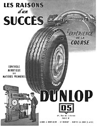 Marque Dunlop 1953