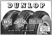 Publicit Dunlop 1956