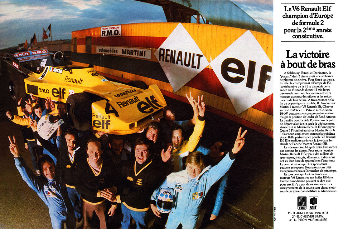 Publicité Elf 1978