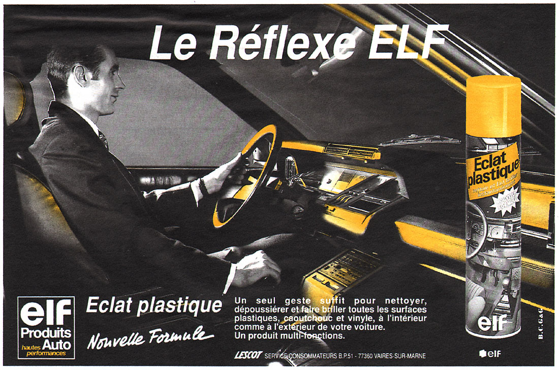 Publicité Elf 1991