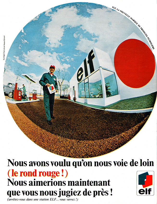 Publicité Elf 1967