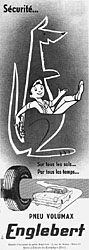 Publicité Englebert 1958