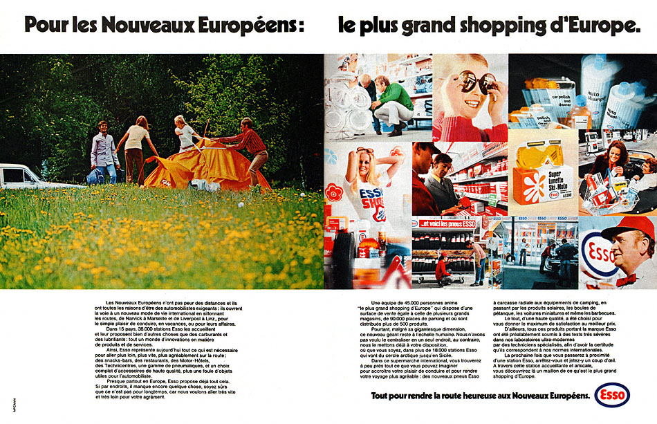 Publicité Esso 1971