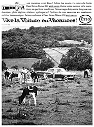 Publicit Esso 1960