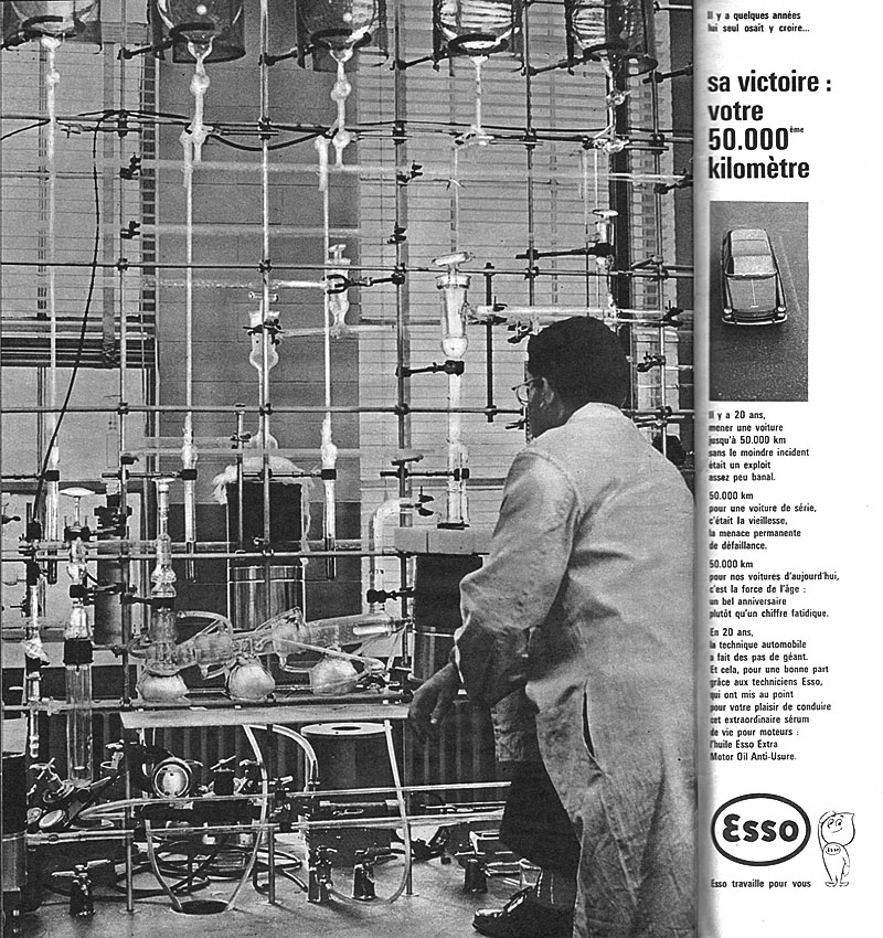 Publicité Esso 1961