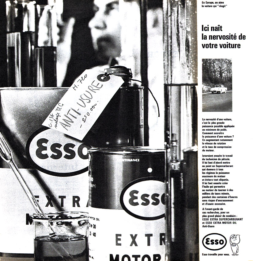 Publicité Esso 1961
