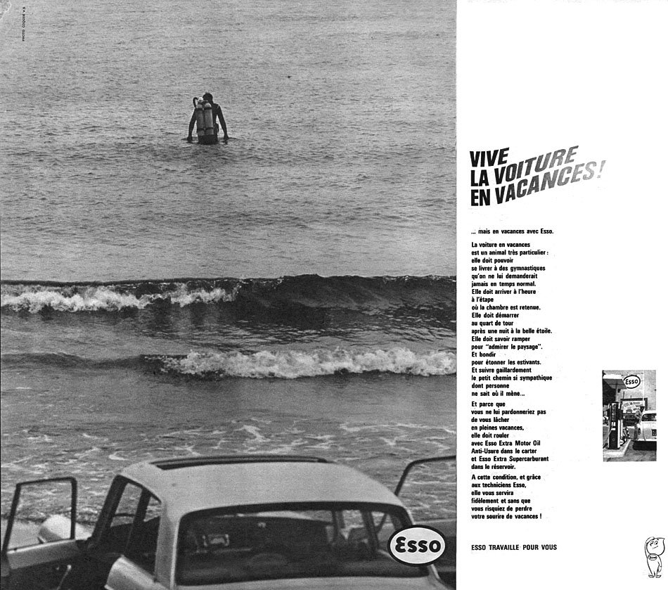 Publicité Esso 1961