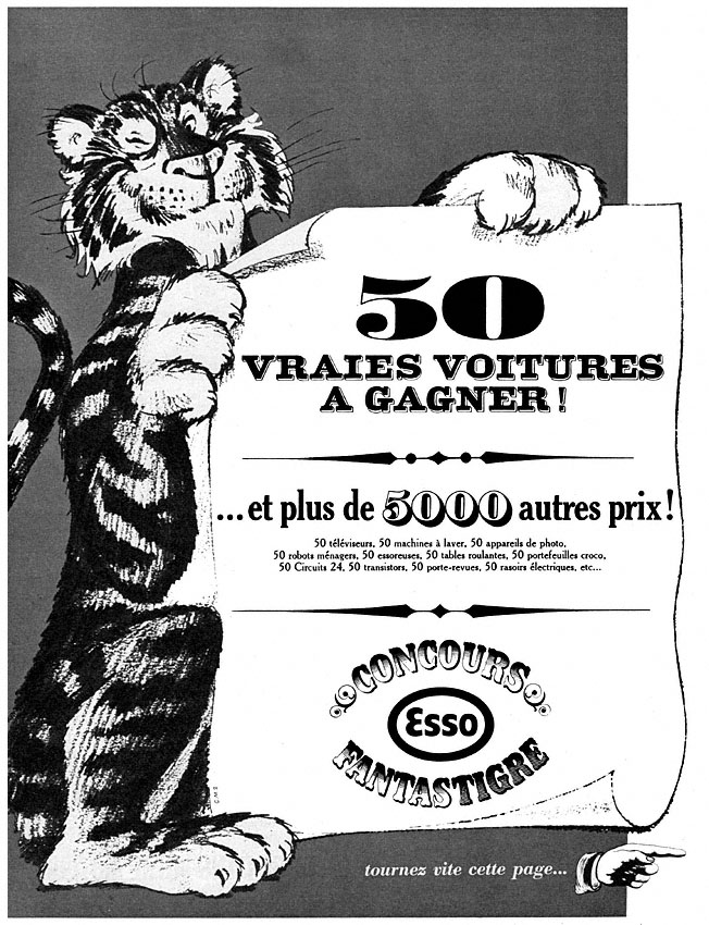 Publicité Esso 1966