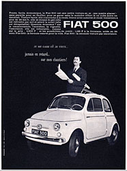 Publicit Fiat 1963