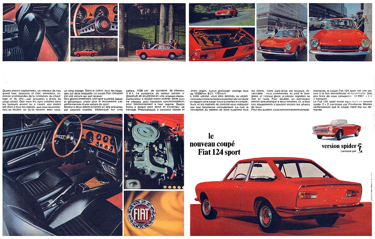 Publicit� Fiat 1967