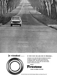 Publicit Firestone 1961