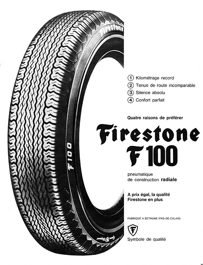 Publicit� Firestone 1965